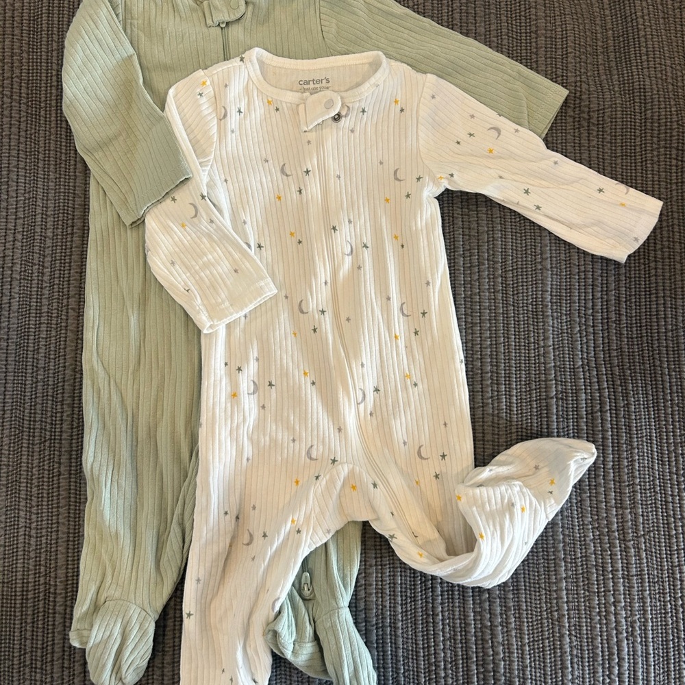 Carter's just one you Unisex footie pajamas set